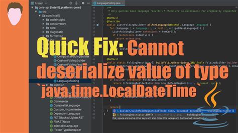 Apr 14, 2020 JSON parse error Cannot deserialize value of type java. . Cannot deserialize value of type javatimelocaldate from string